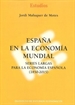 Portada del libro España en la economía mundial