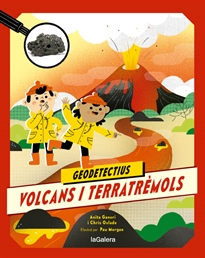 Portada del libro Geodetectius 2. Volcans i terratrèmols