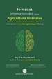 Portada del libro Jornadas internacionales sobre agricultura intensiva. 16 y 17 de Mayo de 2013. Universidad de Almería