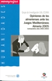 Portada del libro Opiniones de los almerienses ante los Juegos Mediterráneos Almería 2005 (comparativa años 2002-2003)