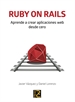 Portada del libro RUBY ON RAILS. Aprende a crear aplicaciones web desde cero