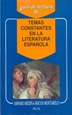 Portada del libro Temas constantes en la literatura española