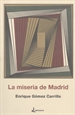Portada del libro La miseria de Madrid
