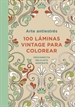 Portada del libro Arte antiestrés: 100 láminas vintage para colorear