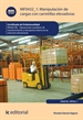 Portada del libro Manipulación de cargas con carretillas elevadoras. INAQ0108 - Operaciones auxiliares de mantenimiento y transporte interno de la industria alimentaria