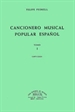 Portada del libro Cancionero Popular Español Vol.I