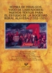 Portada del libro Honra de hidalgos, yugo de labradores. Nuevos textos para el estudio de la sociedad rural alavesa (1332-1521)