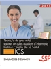 Portada del libro Tècnic/a de grau mitjà sanitari en cures auxiliars d&#x02019;infermeria. Institut Català de la Salut (ICS). Simulacres d'examen