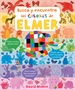 Portada del libro Elmer. Libro de cartón - Busca y encuentra los colores de Elmer