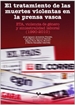 Portada del libro El tratamiento de las muertes violentas en la prensa vasca. ETA, violencia de género y siniestralidad laboral (1990-2010)