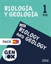 Portada del libro Biología y Geología 1º ESO. GENiOX Programa Bilingüe Murcia