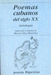 Portada del libro Poemas cubanos del siglo XX