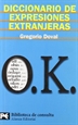 Portada del libro Diccionario de expresiones extranjeras