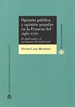 Portada del libro Opinión pública y opinión popular en la Francia del s. XVIII. El Philosophe o el nacimiento del intelectual