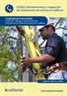Portada del libro Mantenimiento y reparación de instalaciones de antenas en edificios. eles0108