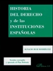 Portada del libro Historia del Derecho y de las Instituciones españolas