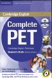 Portada del libro Complete PET for Spanish Speakers Student's Book without answers with CD-ROM