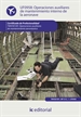 Portada del libro Operaciones auxiliares de mantenimiento interno de la aeronave. TMVO0109