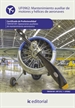 Portada del libro Mantenimiento auxiliar de motores y hélices de aeronaves. tmvo0109