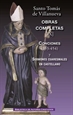 Portada del libro Obras completas de Santo Tomás de Villanueva. IX:  Conciones 393-454. Sermones cuaresmales en castellano