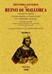 Portada del libro Mallorca. Historia general del reino (3 tomos)