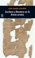 Portada del libro Escritura y literatura en la Grecia arcaica