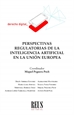 Portada del libro Perspectivas regulatorias de la inteligencia artificial en la Unión Europea