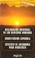 Portada del libro Derechos Humanos, Constitución Española, Estatuto Andalucía