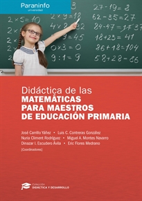 Portada del libro Didáctica de las Matemáticas para maestros de Educación Primaria // Colección: Didáctica y Desarrollo