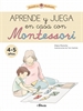 Portada del libro Creciendo con Montessori. Cuadernos de actividades - Aprende y juega en casa con Montessori (4-5 años)