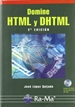 Portada del libro Domine HTML y DHTML. 2ª Edición