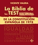 Portada del libro La BIBLIA de los Test más difíciles de La Constitución Española de 1978