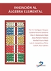 Portada del libro Iniciación al algebra elemental
