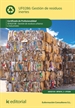 Portada del libro Gestión de residuos inertes. SEAG0108 - Gestión de residuos urbanos e industriales