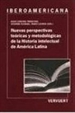Portada del libro Nuevas perspectivas teóricas y metodológicas de la historia intelectual de América Latina