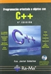 Portada del libro Programación orientada a objetos con C++