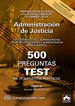 Portada del libro 500 PREGUNTAS TEST EN 10 SUPUESTOS PRÁCTICOS para opositores a los Cuerpos generales de la Administración de Justicia