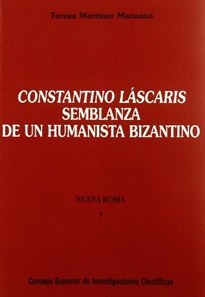 Portada del libro Constantino Láscaris, semblanza de un humanista bizantino