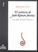 Portada del libro Universo de Juan Ramón Jiménez, El. Un estudio del poema <Espacio>