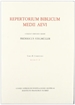 Portada del libro Repertorium biblicum Medii Aevi. Tomus II. Commentaria. Auctores (A-G)