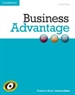 Portada del libro Business Advantage Intermediate Teacher's Book