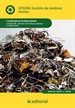 Portada del libro Gestión de residuos inertes. seag0108 - gestión de residuos urbanos e industriales