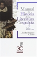 Portada del libro Manual de Historia de la Literatura española 2 - Siglos XVIII al XX  (hasta 1975)