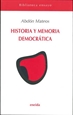 Portada del libro Historia y memoria democrática