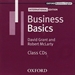 Portada del libro Business Basics. Class Audio CD