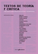 Portada del libro Textos De Teoría Y Crítica Y Bibliografía Sobre Arquitectura Moderna Y Contemporánea