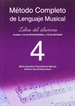Portada del libro Método completo de lenguaje musical, 4 nivel libro del alumno