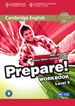 Portada del libro Cambridge English Prepare! Level 5 Workbook with Audio