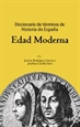 Portada del libro Diccionario de términos de Historia de España. Edad Moderna