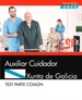 Portada del libro Auxiliar Cuidador. Xunta de Galicia. Test Parte común